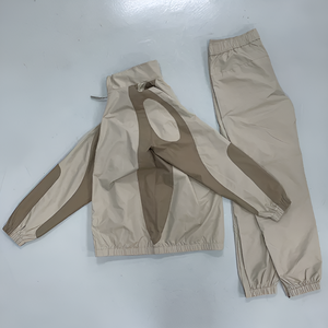 OEM personnalisé unisexe de haute qualité en nylon imperméable coupe-vent respirant grande taille maternité hiver entraînement costume - Product Image 2