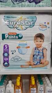 EuroStar Couche bébé jetable de haute qualité Nouveau-né Couche en coton à haute absorption Turquie Quantité en vrac Maxi Taille 4 Prix bas - Product Image 6