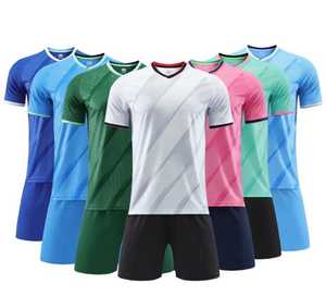 เสื้อฟุตบอลทีมเจอร์ซีย์ทีมฟุตบอลดีไซน์ใหม่จากโรงงาน - Product Image 1