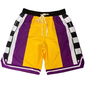 Best Selling Men's <b>Shorts</b> Athletic Workout Breathable <b>Shorts</b> High <b>Elastic</b> <b>Waist</b> <b>Plus</b> <b>Size</b> Comfort <b>Elastic</b> Waistband mesh <b>shorts</b> - Product Image 6