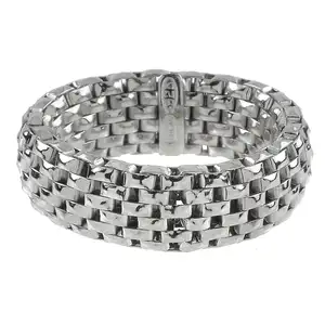 Topkwaliteit Italiaanse Stijl Elastische Ring Rhodium Plated Ch An Voor Vrouwen Echt Mooi En Comfortabel Fancy Stijl