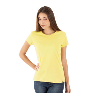 180gsm venta al por mayor por encargo de alta calidad 100% algodón logotipo personalizado impreso en blanco cuello redondo mujeres camisetas - Product Image 6