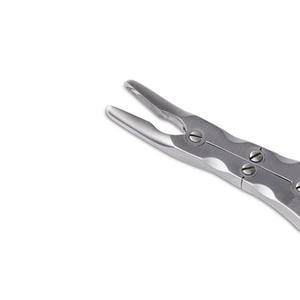 Rongeurs orthopédiques en acier chirurgical inoxydable ZAUFAL-JANSEN, double action, 3 mm, 4 mm, 5 mm, mâchoire incurvée de 7 pouces, 19 cm, alimentation manuelle - Product Image 5