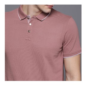 Alta calidad 100% algodón hombres para Polo camiseta impresión personalizada bordado OEM Logo diferentes colores 260 gramos liso en blanco - Product Image 5