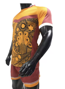 Usine Sublimation Impression Logo Rugby Uniforme Imprimé Conception Formation Uniforme Sportswear Adultes Rugby Chemises et Hauts pour Hommes - Product Image 3