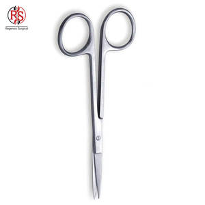 Ciseaux Iris de Qualité Supérieure Polissage Miroir Ciseaux Iris pour Procédures Ophtalmiques Délicates - Product Image 6