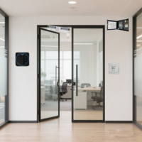 Sistema de control de acceso biométrico SDK API, Wiegand34 RS485 RFID, contraseña, lector de tarjetas de puerta para edificios de oficinas empresariales