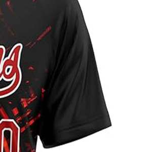 Diseño personalizado para jóvenes, uniformes de softbol para hombres, jersey de poliéster, camisetas de softbol sublimadas, transpirable, logotipo personalizado - Product Image 4