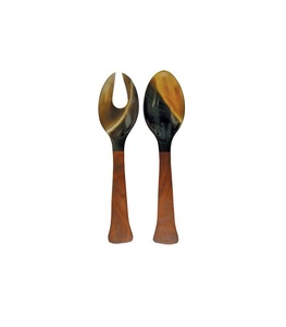 Ensemble de couverts en corne et cuillères pour la décoration de la maison, meilleure vaisselle, conception de finition personnalisée disponible - Product Image 2