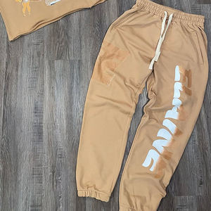 Ensemble de survêtement unisexe oversize coupe carrée pour l'hiver, imprimé intégral, tissu jersey 100% coton, vente en gros - Product Image 6