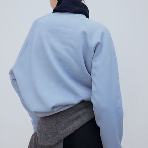 Nueva llegada Venta directa de fábrica Mujeres Sudaderas Logotipo personalizado Material sólido Mujeres Sudaderas - Product Image 4