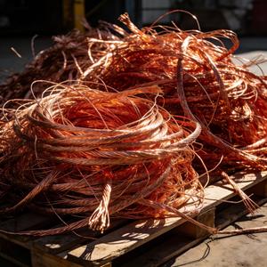 Déchets de fil de cuivre, fils de cuivre pur et brillant, non isolés, matériau propre pour une utilisation intensive de recyclage - Product Image 3