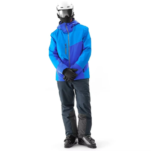 Combinaison de ski à logo personnalisé, très demandée, avec col à capuche et fermeture éclair respirante, faible MOQ, dernier design - Product Image 1