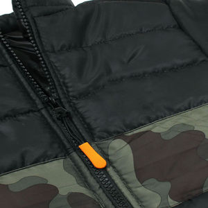 Veste matelassée pour homme FIXFOX SPORTS de haute qualité, manches longues, à capuche, imperméable, chaude, avec impression de logo personnalisée pour l'hiver - Product Image 3