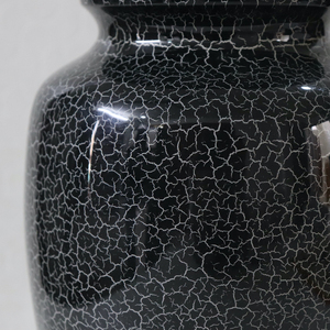 Urne funéraire noire unique pour garder les cendres de vos proches pour sauver les souvenirs Urne souvenir à prix abordable par HHO - Product Image 5