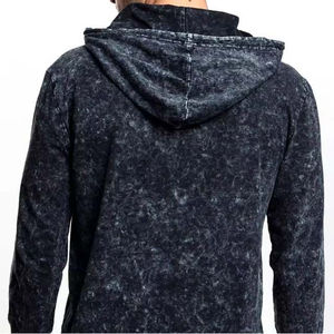 Sudaderas con Capucha OEM 2026, Estilo Hip Hop, Lavado Ácido, Ropa Urbana para Hombre, Diseño Personalizado, Algodón Transpirable, Sudaderas de Invierno - Product Image 4