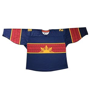Uniformes de hockey sur glace personnalisés : maillots d'entraînement et sweats à capuche d'équipe personnalisés - Product Image 4