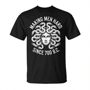 T-Shirt Mitologia Greca Medusa: Resistente dal 700 BC - Prodotto Promozionale Premium - Product Image 2