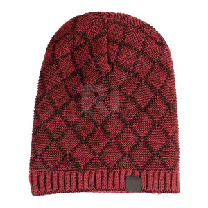 Gorros de tela Jacquard de buena calidad, gorros con diseño de logotipo personalizado, gorros al por mayor, gorros hechos en Pakistán - Product Image 3
