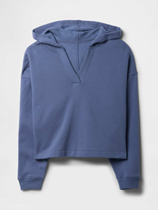 Nouveau à la mode femmes sweats à capuche pulls poids lourd 100% coton sweats à capuche femmes coupe ample couleur unie femmes - Product Image 5