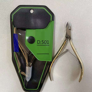 Ciseaux professionnels de la série D pour cuticules, coupe-peaux mortes, outils de manucure en acier inoxydable pour nail art - Product Image 3