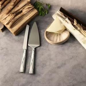 Celebrate Your Events With Our Stainless Steel <b>Cake</b> <b>Server</b> With Modern Attractive Handle <b>Cake</b> <b>Server</b> Set for Multi Events - Product Image 2
