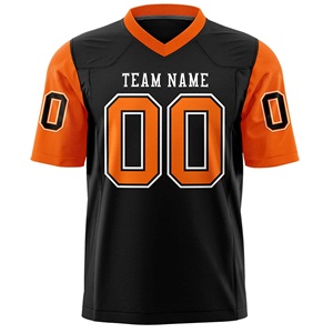 Camisetas de Fútbol Americano de Alta Calidad a Precio de Mayoreo, Transpirables, de Secado Rápido, Manga Corta, 100% Poliéster, Servicio OEM - Product Image 2