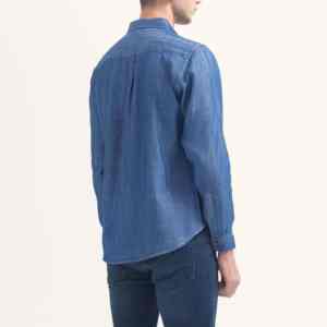 Camisas de Mezclilla de Lujo Retro para Hombre, Personalizadas, Resistentes, de Alta Calidad, Nueva Temporada, Venta al Por Mayor - Product Image 3