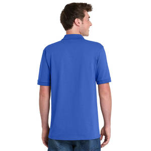 Camiseta Polo de Piqué Lisa Color Carbón, Camiseta Polo Deportiva Micropique con Tecnología Sport-Wick - Product Image 4