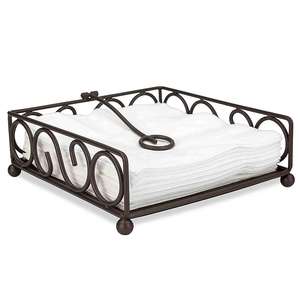 Nouveau porte-serviettes créatif en métal noir en forme de triangle pour les porte-mouchoirs décoratifs de table à la maison et au bureau - Product Image 4