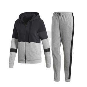 Jym-chándal de 100% algodón para hombre, chándal grueso en blanco, pantalones de chándal y Sudadera con capucha - Product Image 1