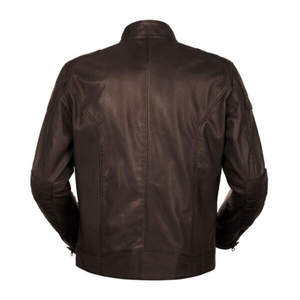 Diseño superior 100% Chaqueta de invierno de manga larga con cuello levantado de cuero de alta calidad para hombre Diseño personalizado disponible a un precio razonable - Product Image 2