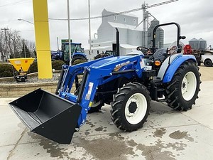 Meilleur prix pour tracteurs New Holland Workmaster 75h d'occasion avec chargeur à attache rapide, excellent état, aucun problème, livraison rapide, à vendre - Product Image 3