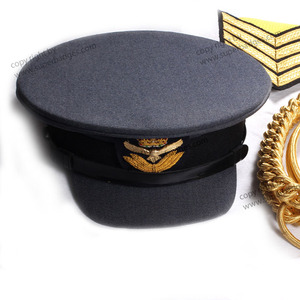 Gorra de pico uniforme ceremonial personalizada de alta calidad al por mayor 100% gorra ceremonial para Deportes y Viajes - Product Image 5