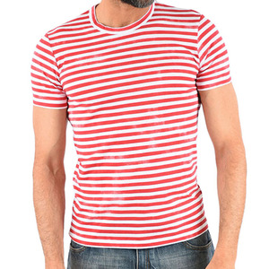 Camisetas personalizadas de manga corta con cuello redondo para hombre Camisetas lisas atractivas para hombre Precios Camiseta personalizada para hombre - Product Image 6