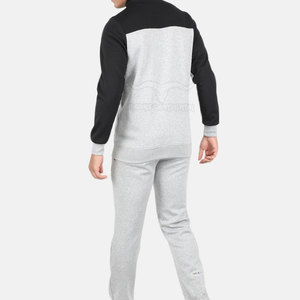 Chándal de algodón 100% de calidad para hombre hecho a medida Diseño de jogging de invierno Traje de sudor personalizado - Product Image 5