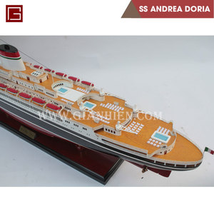 Gia Nhien Fabricant Conception personnalisée SS ANDREA DORIA Bateau de croisière MODÈLE DE BATEAU EN BOIS MODÈLE DE BATEAU EN bois DE HAUTE QUALITÉ - Product Image 6