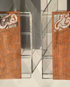 Elegant Acrylic Gift Box with Handcrafted Wood and Mother of Pearl Lid A Perfect Blend of Modern Design and Traditional Craft - Product Image 6