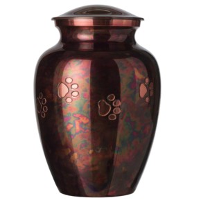 Top Selling and High Quality Brass Cremation <b>Pet</b> <b>Urns</b> With Round Paw Print Design Cheap Prices Wholesale Funeral <b>Pet</b> <b>Urns</b> - Product Image 1