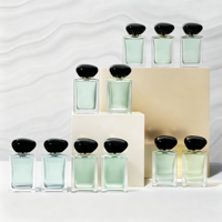 Parfum unisexe thé vert mandarine citron vert thé noir musc, Parfum unisexe longue durée pour cadeaux et été