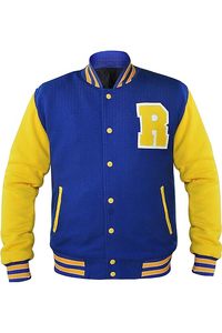 Vestes Letterman personnalisées pour hommes hiver chaud patchs entièrement brodés style toile tissu impression de broderie personnalisée - Product Image 2