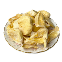 Durian vietnamien lyophilisé chips de jacquier sucré croustillant collations de fruits entiers emballage en vrac processus de culture d'OGM FD Vietnam