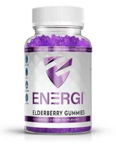 High Quality Adult OEM Private Labelling Available USA Made Elderberry Dietary Supplement Gummy Candy for Bulk Buyers - Product Image 1