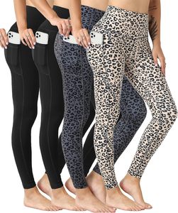 Phụ Nữ Chất Lượng Cao Xà Cạp Với Túi Cho Phụ Nữ, Cao Eo Tummy Kiểm Soát Tập Thể Dục Yoga Quần Cộng Với Kích Thước Xà Cạp Cho Phụ Nữ - Product Image 1