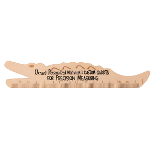 Righello in Legno Personalizzato Oxnard, Gadget su Misura per Misurazioni di Precisione - Product Image 3