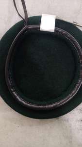 100% laine kaki béret casquette Style formel velours côtelé avec fourrure imprimé motif brodé en plein air plage fête appropriée - Product Image 3