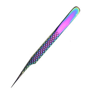 Pinces à cils en volume très vendues, pinces à cils en fibre, outils pour cils, pince à 90 degrés, 12 à 14 cm, acier inoxydable japonais - Product Image 6