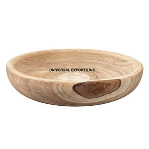 Cuenco de chocolate de madera con acabado natural Cuenco dulce hecho a mano de calidad superior Cuenco de chocolate de madera de diseñador elegante clásico - Product Image 1