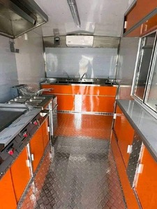 Precio barato camión de comida móvil para la venta de calle rápido móvil Carro de comida camión remolque de comida móvil para la venta - Product Image 6