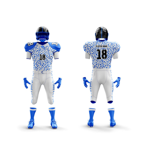 Ensembles respirables uniformes de club de sport de football américain faits sur commande de Offre Spéciale avec la technologie de sublimation de douilles courtes - Product Image 4